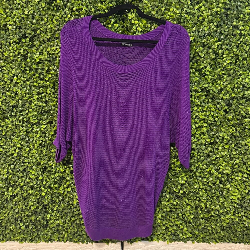 Purple sweater